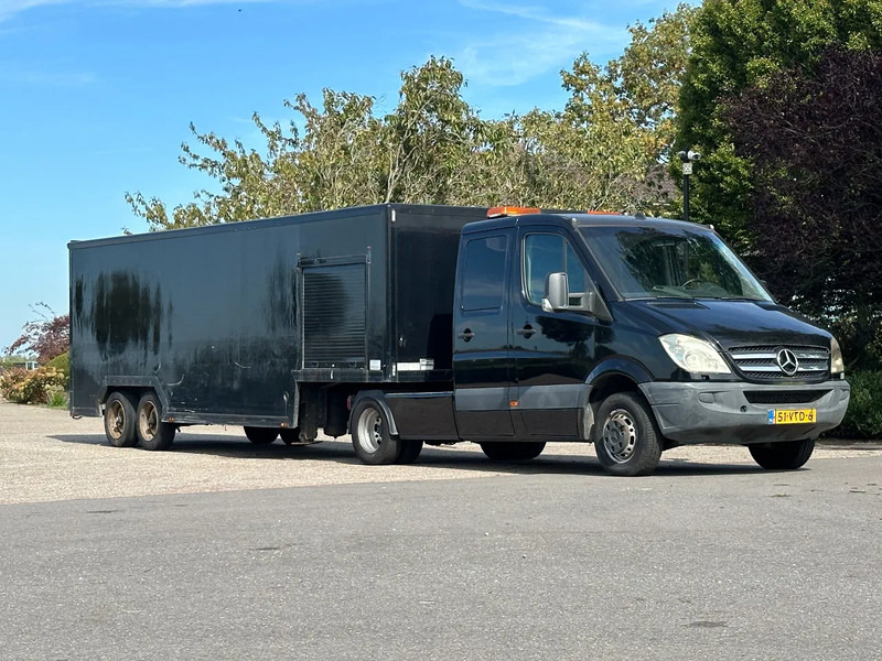 Mercedes-Benz Sprinter 518 CDI V6!!!DUBBEL CABINE!!automaat met VAN DEN OEVER BE- trailer!! - Тягач: фото 1 Mercedes-Benz Sprinter 518 CDI V6!!!DUBBEL CABINE!!automaat met VAN DEN OEVER BE- trailer!! - Тягач: фото 1