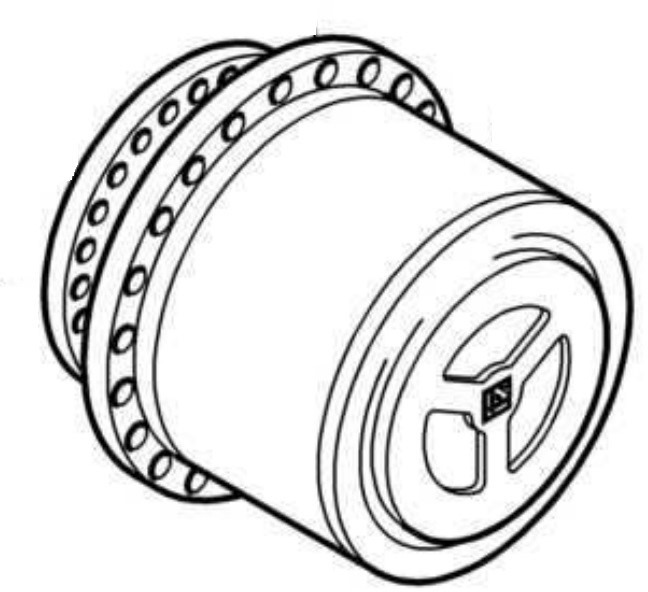 Bomag 05901806R - R916218480 - Бортовой редуктор для Строительной техники: фото 1 Bomag 05901806R - R916218480 - Бортовой редуктор для Строительной техники: фото 1