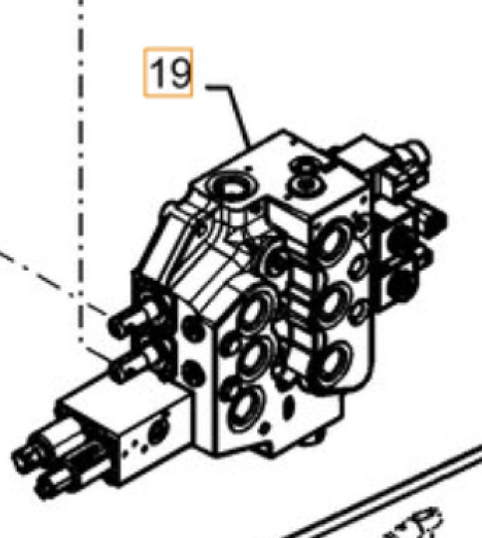 Case 47647500 - Гидравлический клапан для Строительной техники: фото 1 Case 47647500 - Гидравлический клапан для Строительной техники: фото 1