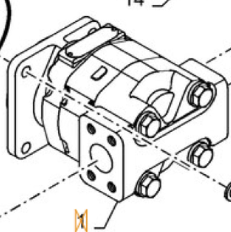 Case 84323337 - Гидравлический насос для Строительной техники: фото 1 Case 84323337 - Гидравлический насос для Строительной техники: фото 1