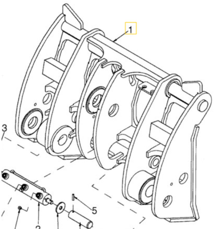 Case 87741072 - Сцепное устройство для Строительной техники: фото 1 Case 87741072 - Сцепное устройство для Строительной техники: фото 1