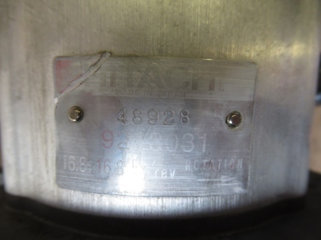 Насос гидроусилителя для Строительной техники Hitachi 9218031 -: фото 6