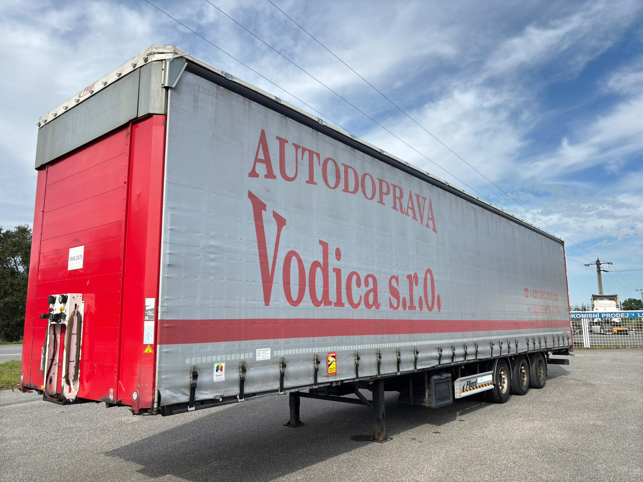 FLIEGL SDS 380 - Тентованный полуприцеп: фото 1 FLIEGL SDS 380 - Тентованный полуприцеп: фото 1