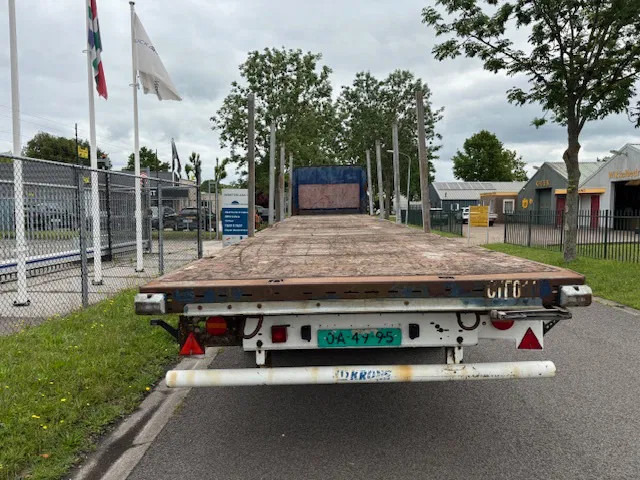Krone SD Flatbed met rongen 41 ton standard chassis - Полуприцеп бортовой/ Платформа: фото 5 Krone SD Flatbed met rongen 41 ton standard chassis - Полуприцеп бортовой/ Платформа: фото 5