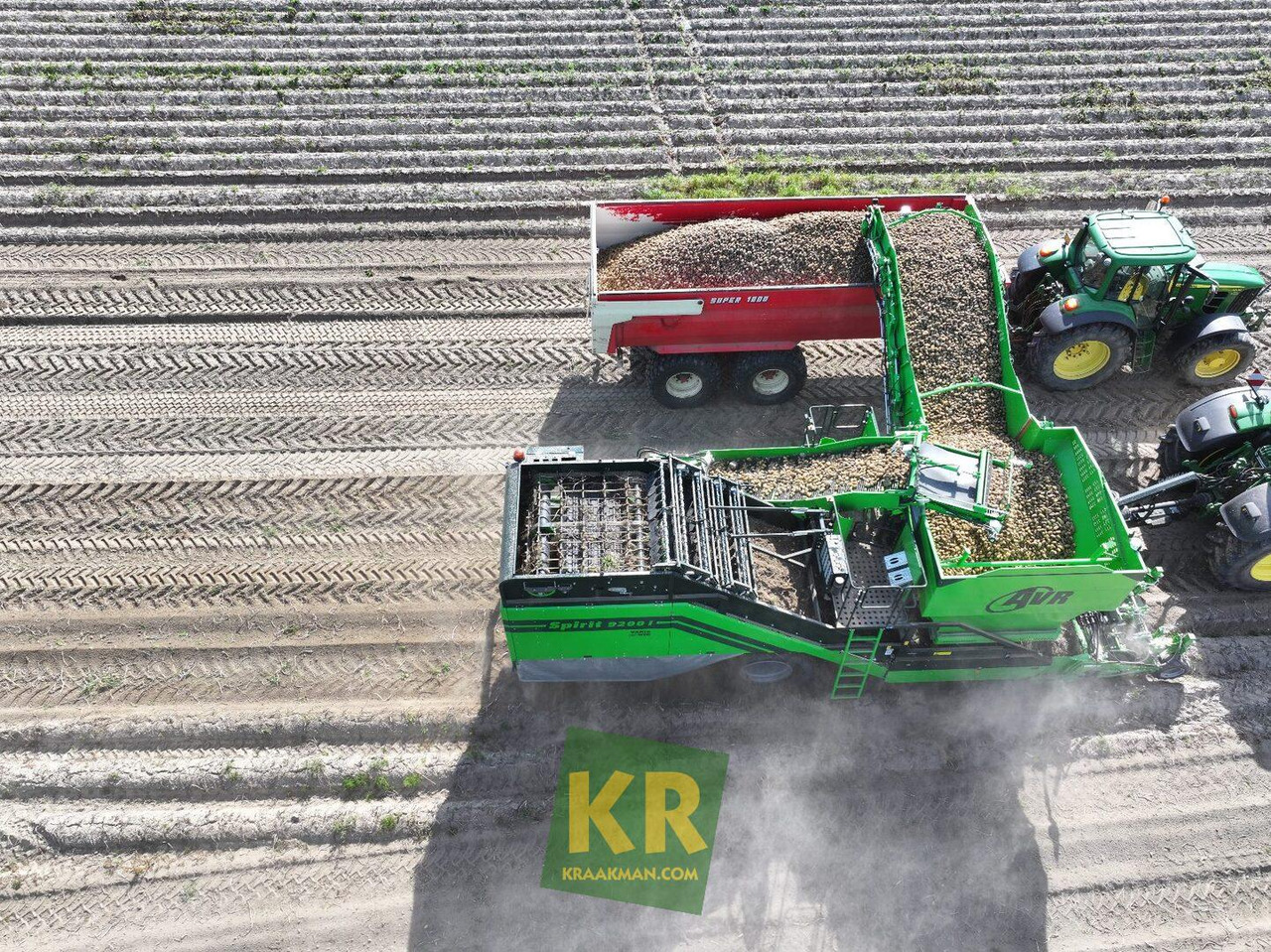 AVR Spirit 9200 aardappelrooier - Картофелеуборочный комбайн: фото 5 AVR Spirit 9200 aardappelrooier - Картофелеуборочный комбайн: фото 5