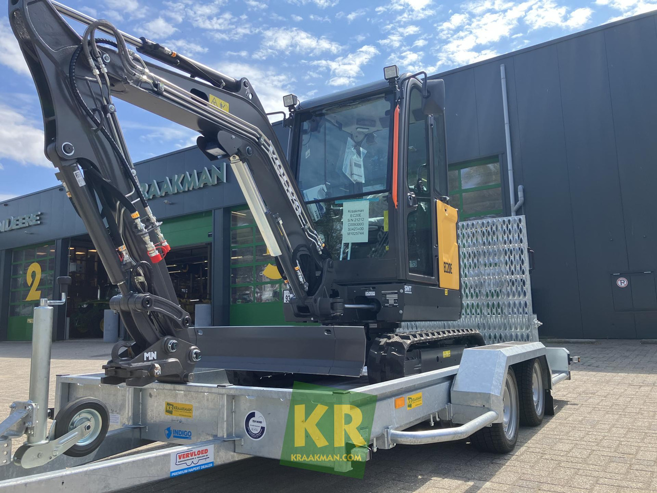 Hapert Overig - Прицеп для спецтехники: фото 1 Hapert Overig - Прицеп для спецтехники: фото 1