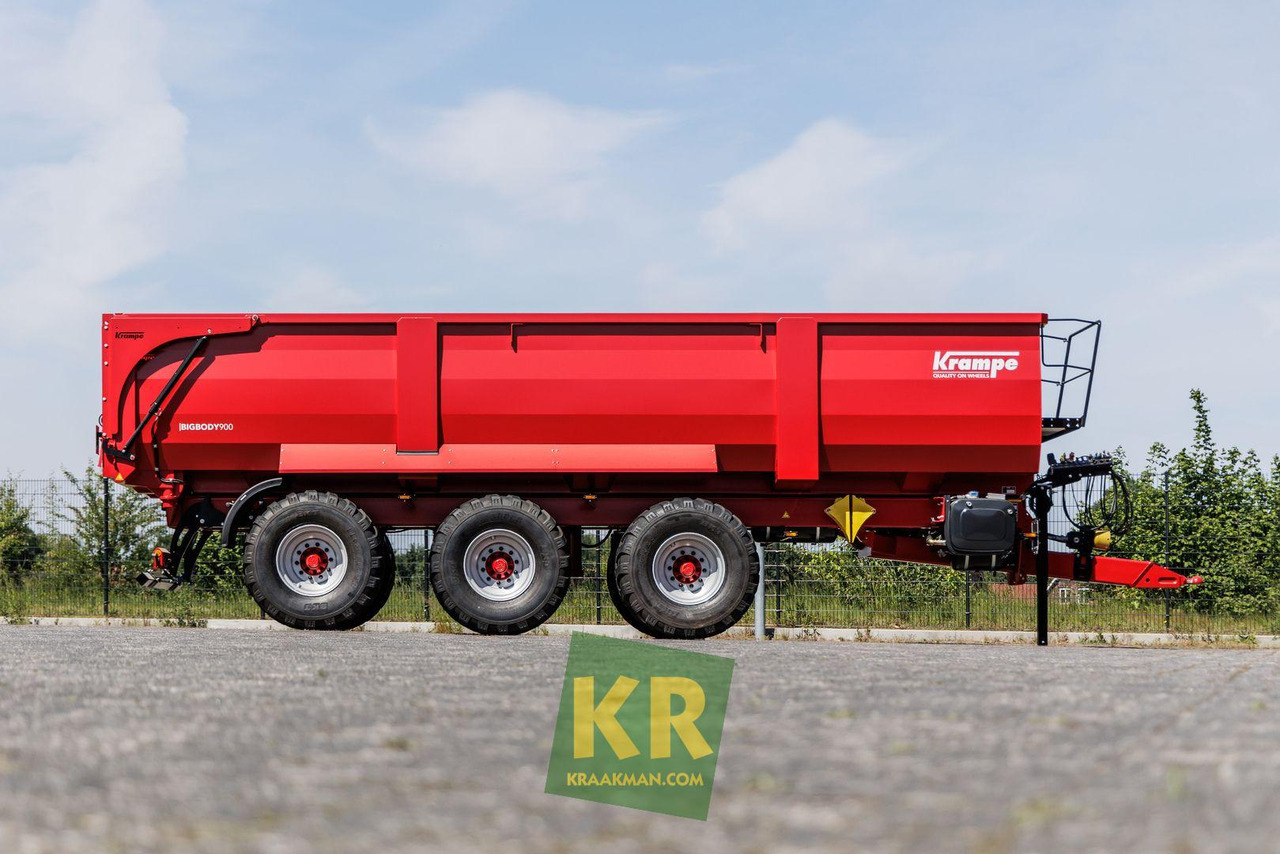 Krampe BIG BODY 900 - Сельскохозяйственный прицеп-самосвал: фото 5 Krampe BIG BODY 900 - Сельскохозяйственный прицеп-самосвал: фото 5