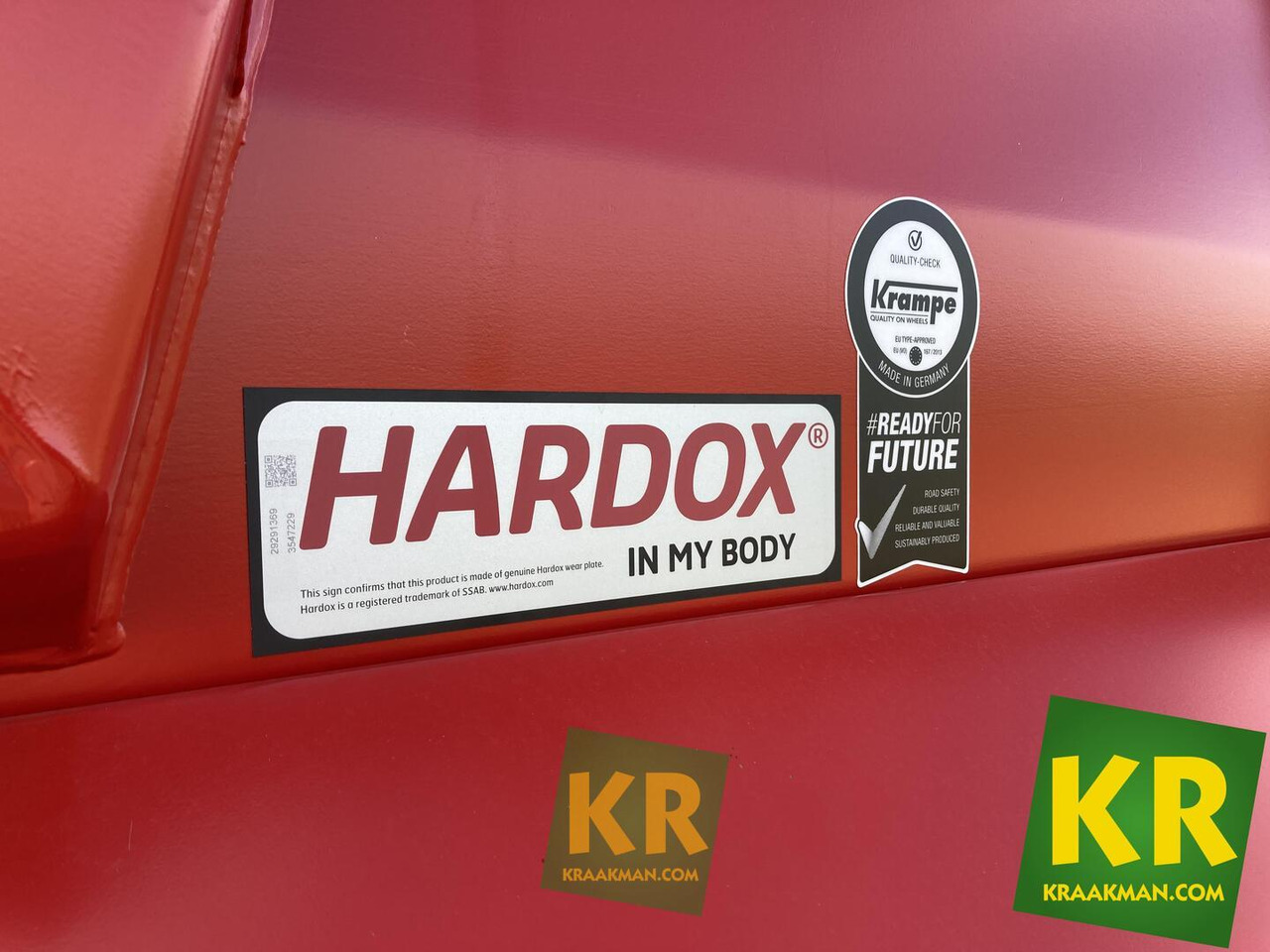 Krampe HD550 - Сельскохозяйственный прицеп-самосвал: фото 5 Krampe HD550 - Сельскохозяйственный прицеп-самосвал: фото 5
