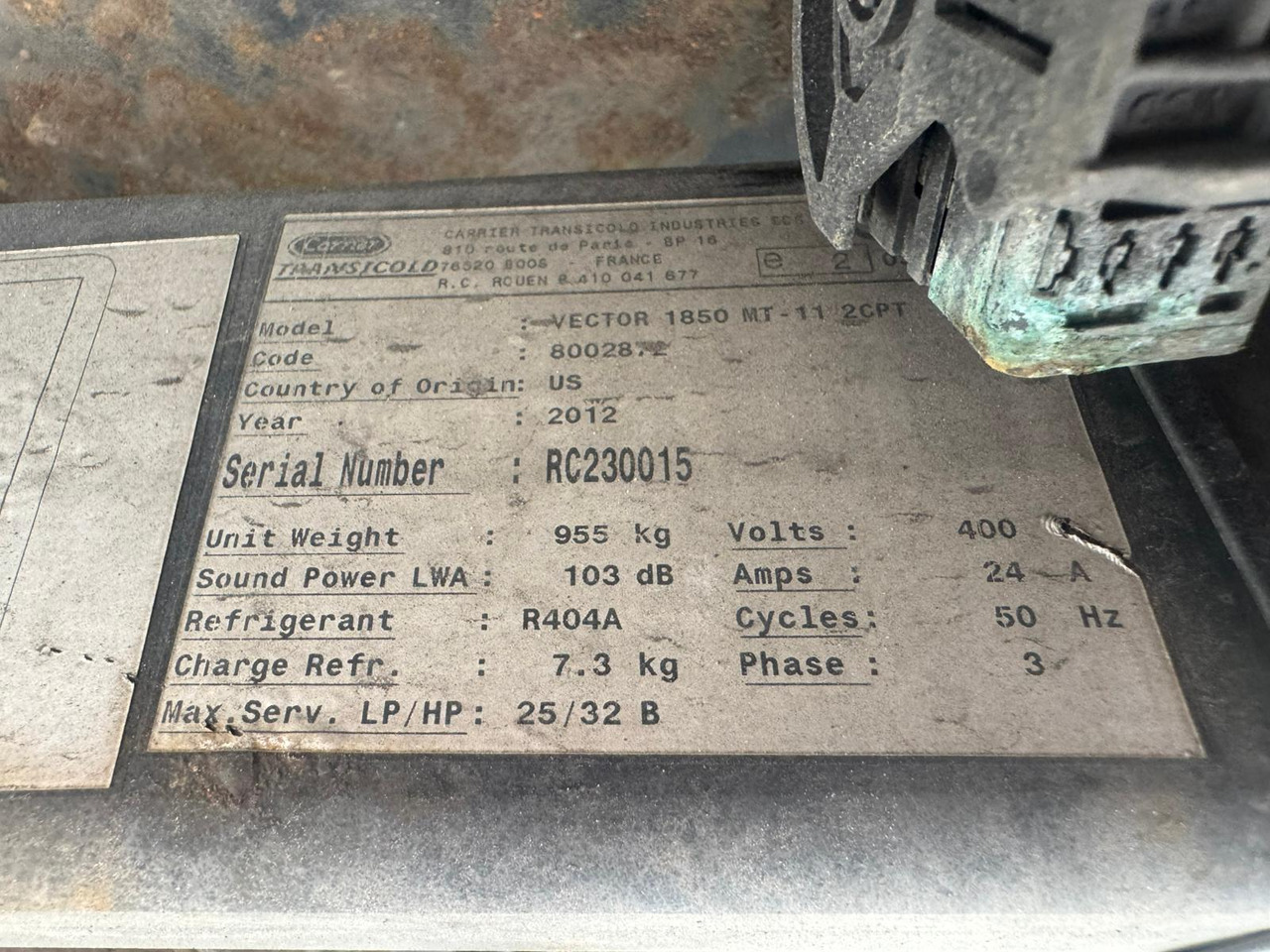 Gray and Adams 2012 Vector 1850 MT – 4832 - Полуприцеп-рефрижератор: фото 5 Gray and Adams 2012 Vector 1850 MT – 4832 - Полуприцеп-рефрижератор: фото 5