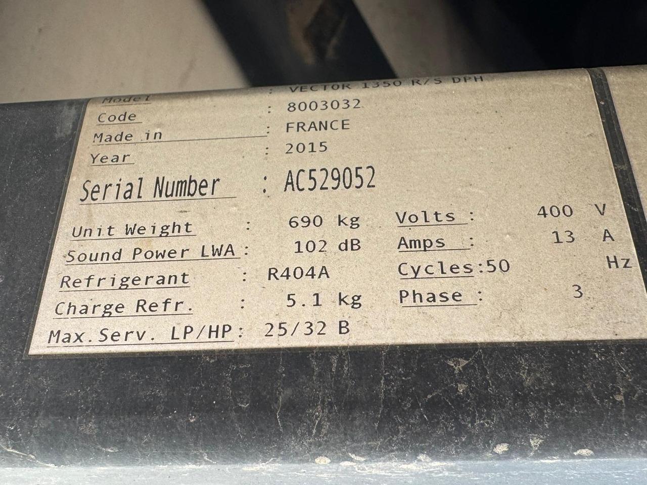 Gray and Adams 2016 Vector 1350 – MJG039 - Полуприцеп-рефрижератор: фото 2 Gray and Adams 2016 Vector 1350 – MJG039 - Полуприцеп-рефрижератор: фото 2