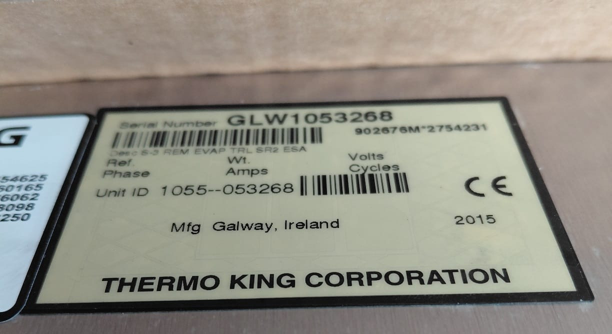 Thermo King EVAPS /S2+ S3 New - Холодильная установка: фото 5 Thermo King EVAPS /S2+ S3 New - Холодильная установка: фото 5