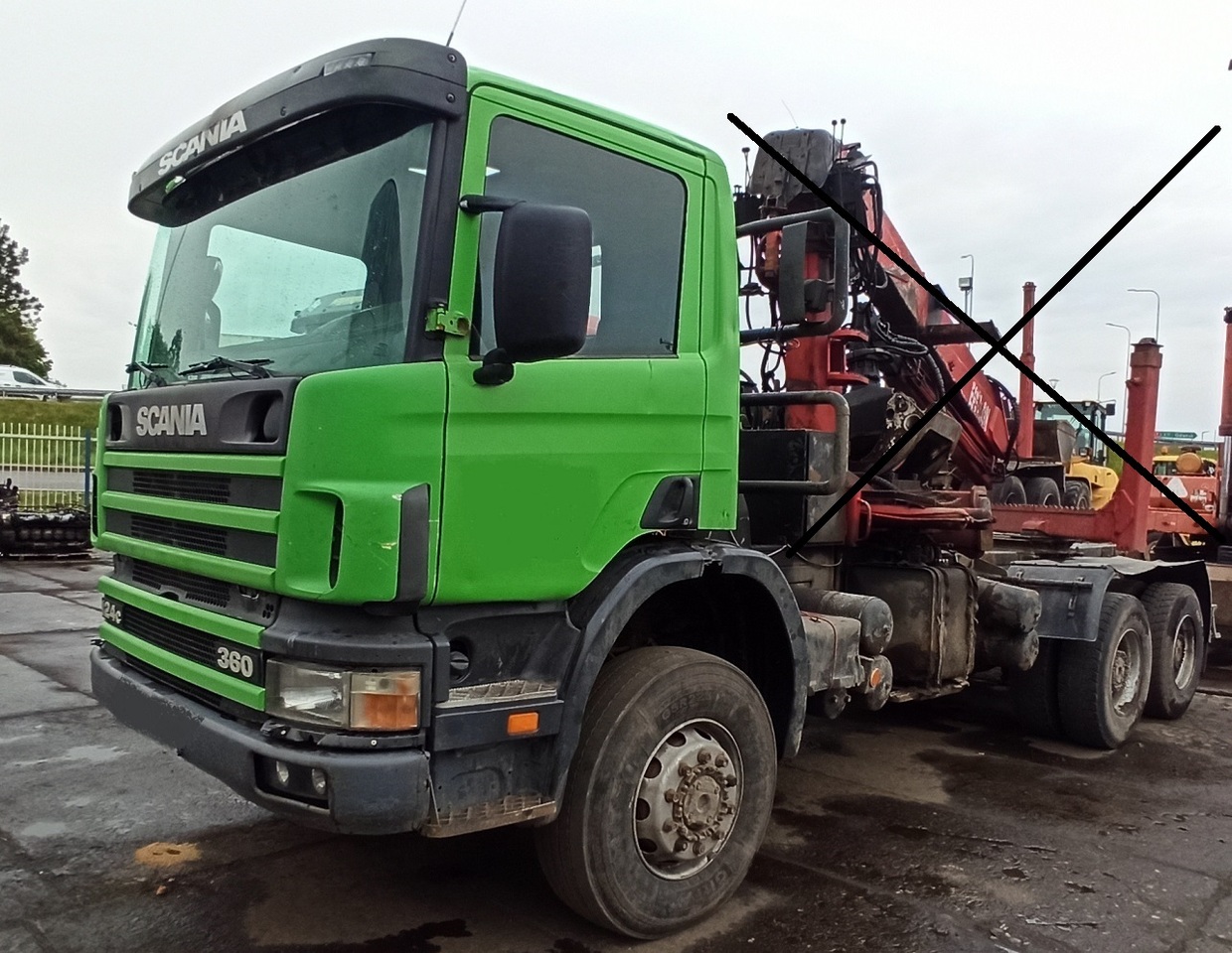 SCANIA P124 360 6x6 - Грузовик-шасси: фото 2 SCANIA P124 360 6x6 - Грузовик-шасси: фото 2