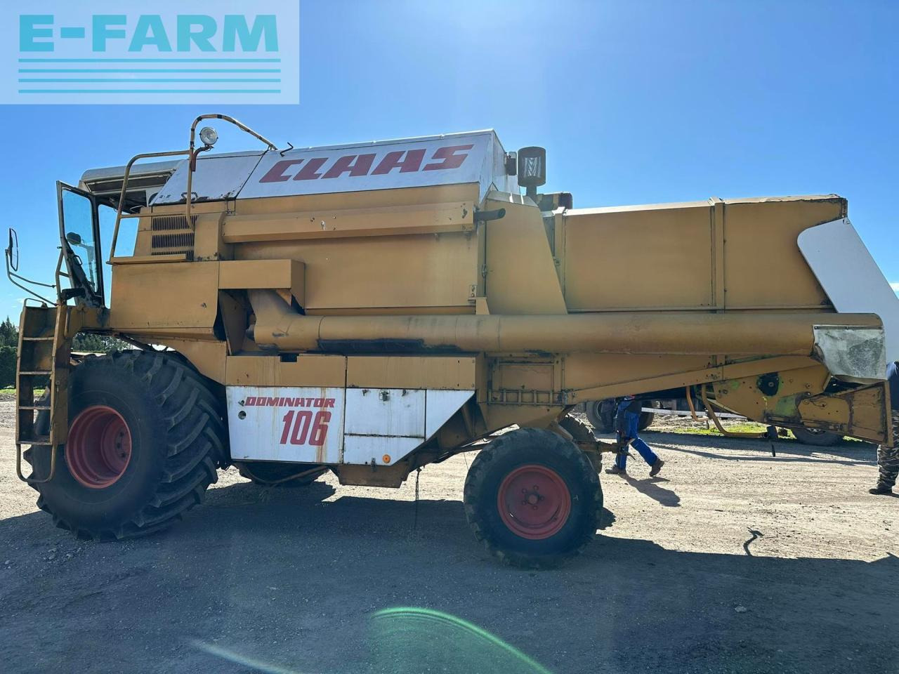 CLAAS Dominator 106 - Зерноуборочный комбайн: фото 1 CLAAS Dominator 106 - Зерноуборочный комбайн: фото 1