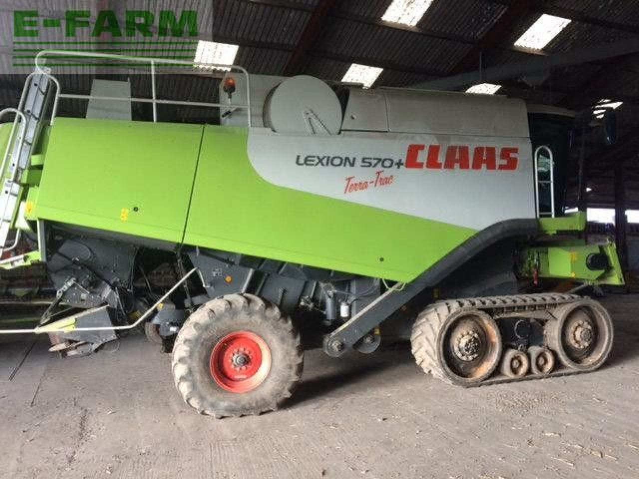 CLAAS LEXION 570 TT - Зерноуборочный комбайн: фото 2 CLAAS LEXION 570 TT - Зерноуборочный комбайн: фото 2