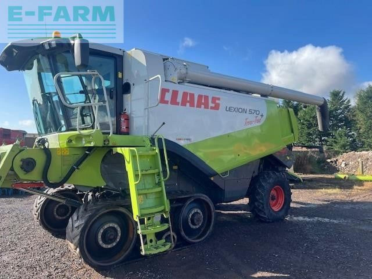 CLAAS LEXION 570 TT - Зерноуборочный комбайн: фото 1 CLAAS LEXION 570 TT - Зерноуборочный комбайн: фото 1