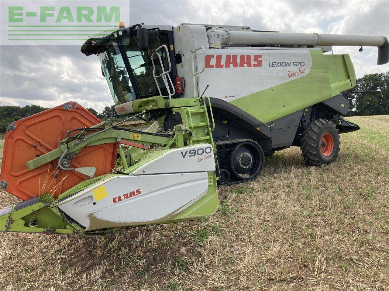 CLAAS LEXION 570 TT - Зерноуборочный комбайн: фото 1 CLAAS LEXION 570 TT - Зерноуборочный комбайн: фото 1