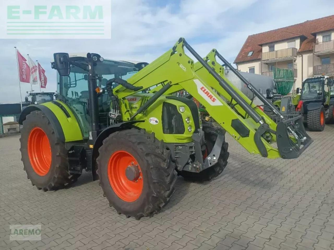 CLAAS arion 470 cis mit fl 120 c - Трактор: фото 2 CLAAS arion 470 cis mit fl 120 c - Трактор: фото 2