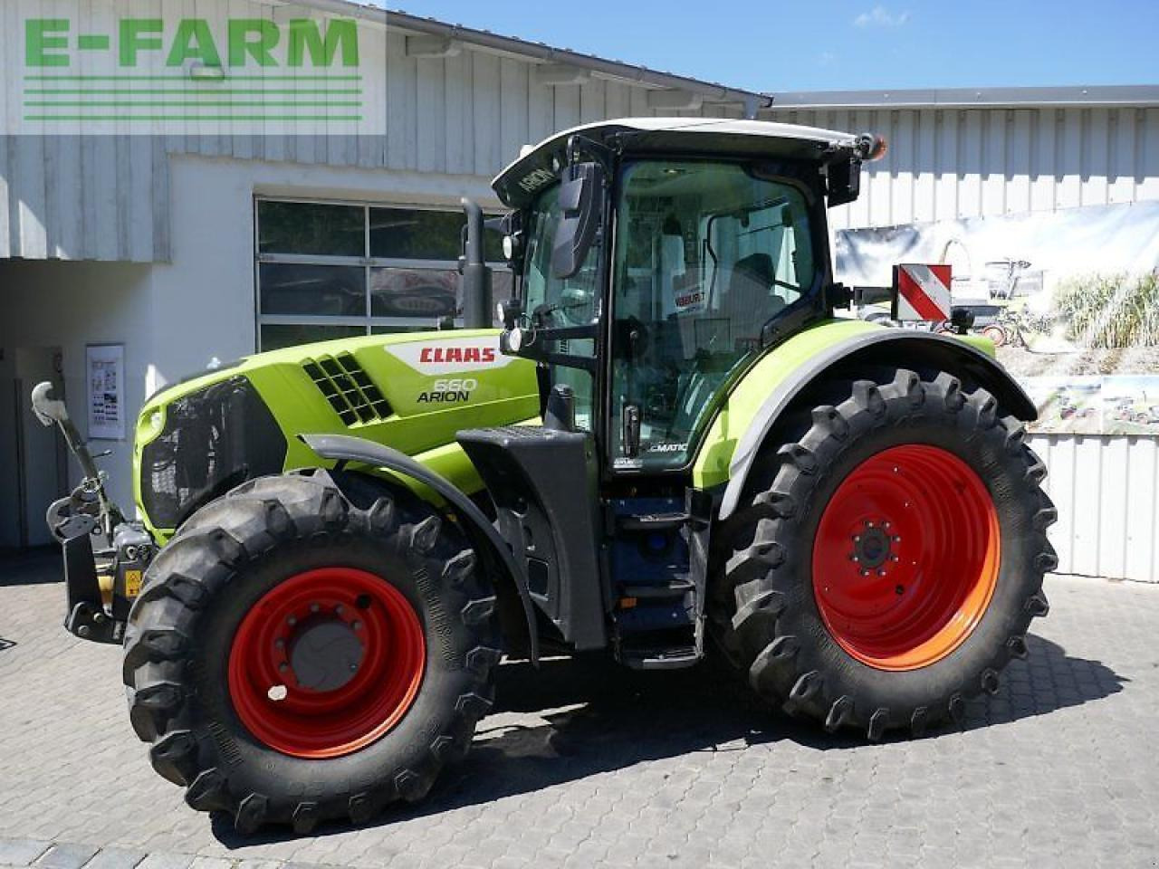 CLAAS arion 660 cmatic cebis CMATIC CEBIS - Трактор: фото 1 CLAAS arion 660 cmatic cebis CMATIC CEBIS - Трактор: фото 1