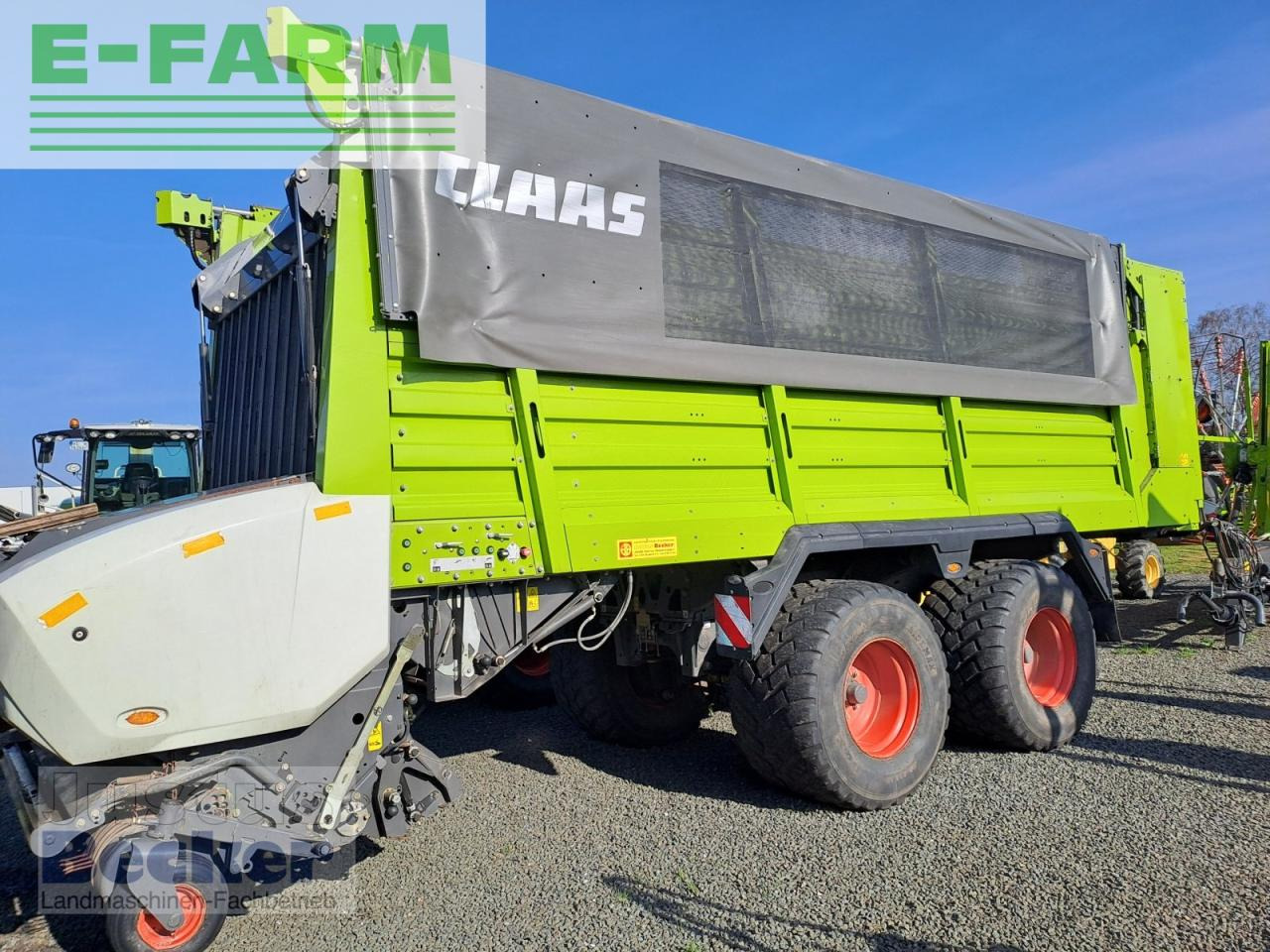 CLAAS cargos 8500 s - Самозагружающийся прицеп: фото 2 CLAAS cargos 8500 s - Самозагружающийся прицеп: фото 2