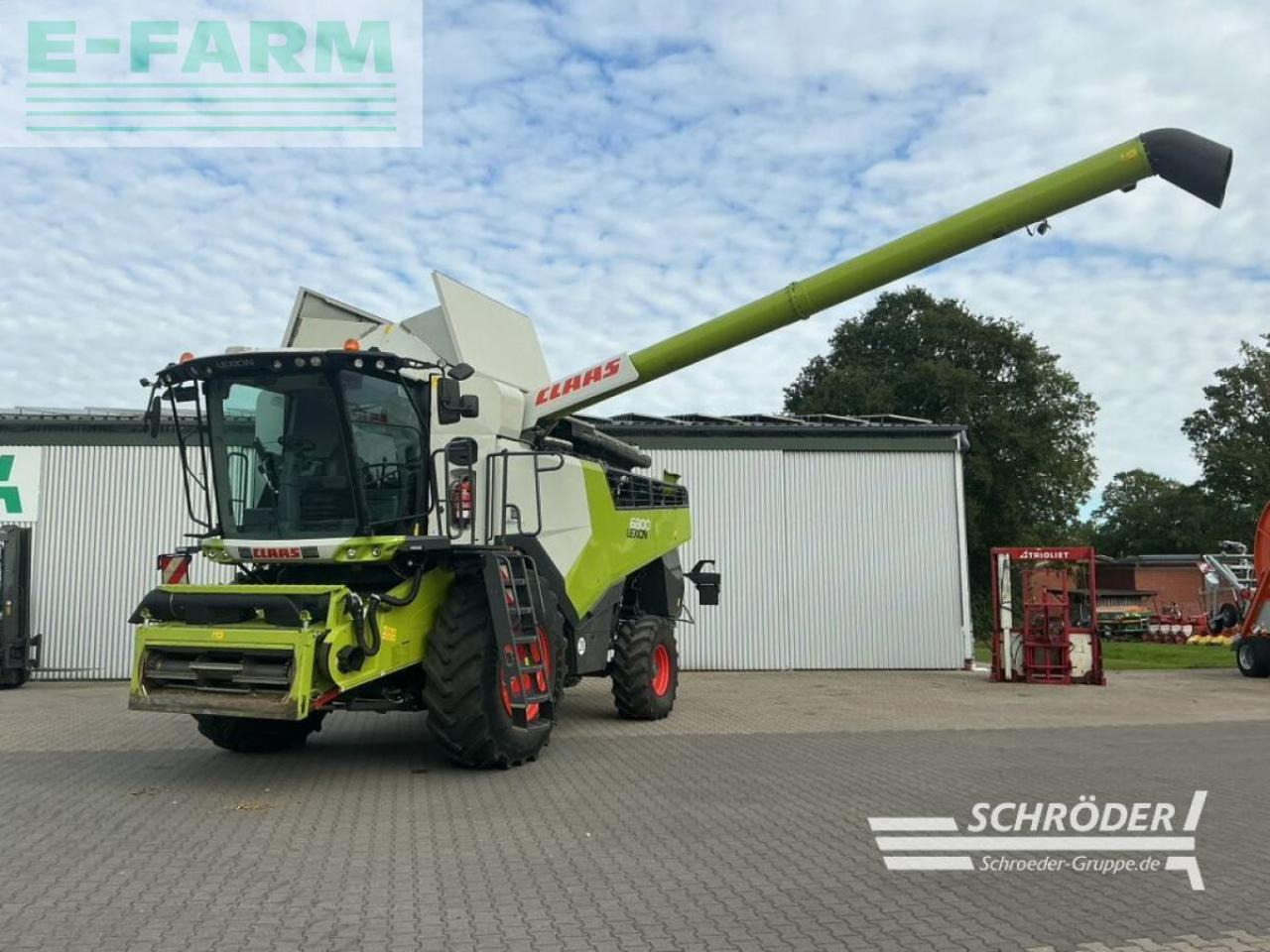 CLAAS lexion 6800 + vario 1080 (inkl. raps) - Зерноуборочный комбайн: фото 1 CLAAS lexion 6800 + vario 1080 (inkl. raps) - Зерноуборочный комбайн: фото 1