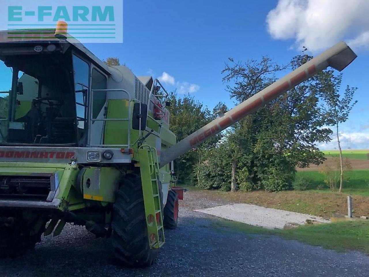 Зерноуборочный комбайн CLAAS mega 208: фото 7 Зерноуборочный комбайн CLAAS mega 208: фото 7