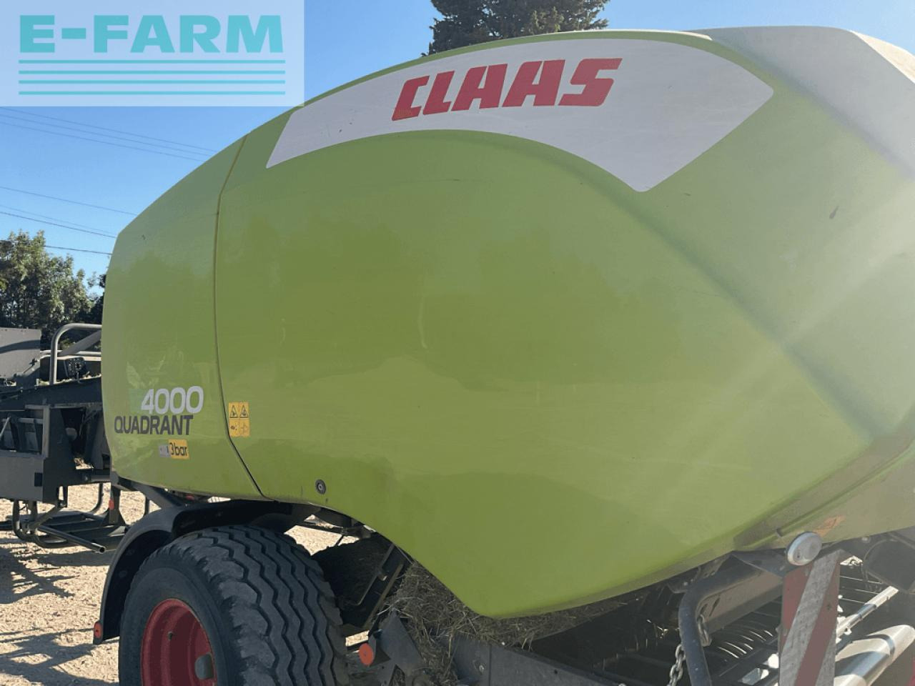 CLAAS quadrant 4000 - Пресс-подборщик тюковый: фото 3 CLAAS quadrant 4000 - Пресс-подборщик тюковый: фото 3