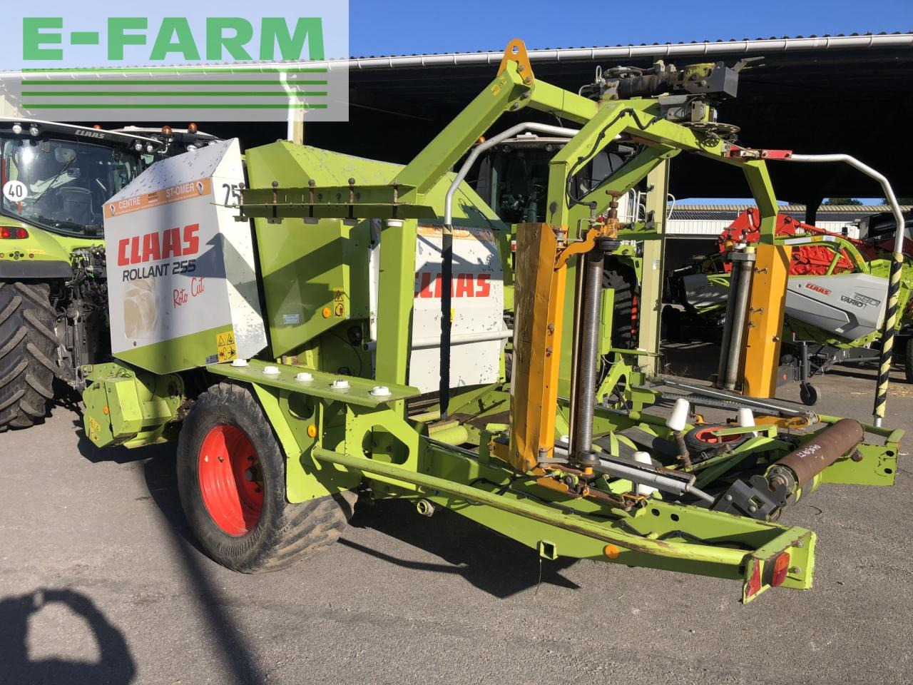 CLAAS rollant 255 rc uniwrap - Пресс-подборщик тюковый: фото 3 CLAAS rollant 255 rc uniwrap - Пресс-подборщик тюковый: фото 3