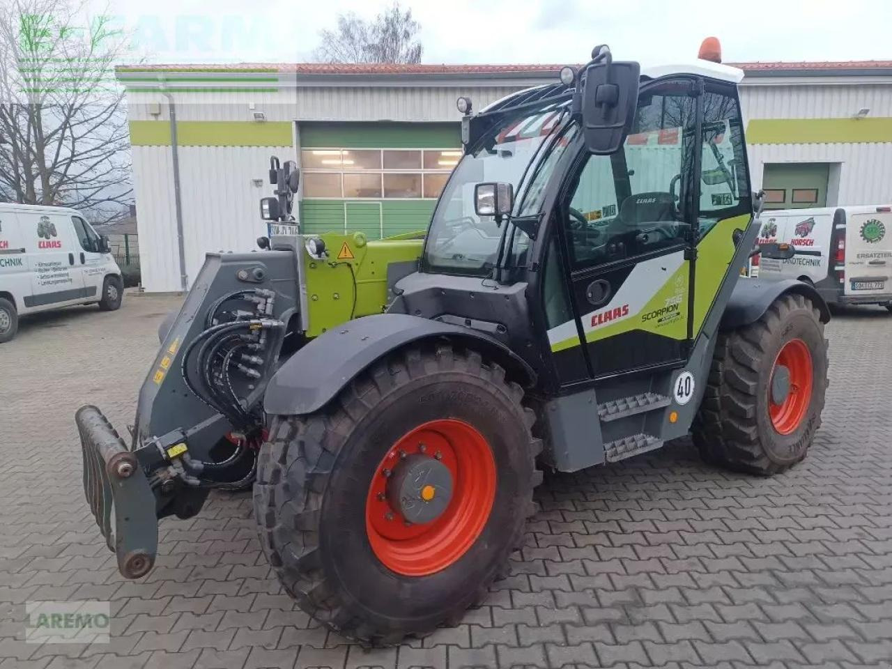 CLAAS scorpion 756 varipower plus - Телескопический погрузчик: фото 1 CLAAS scorpion 756 varipower plus - Телескопический погрузчик: фото 1