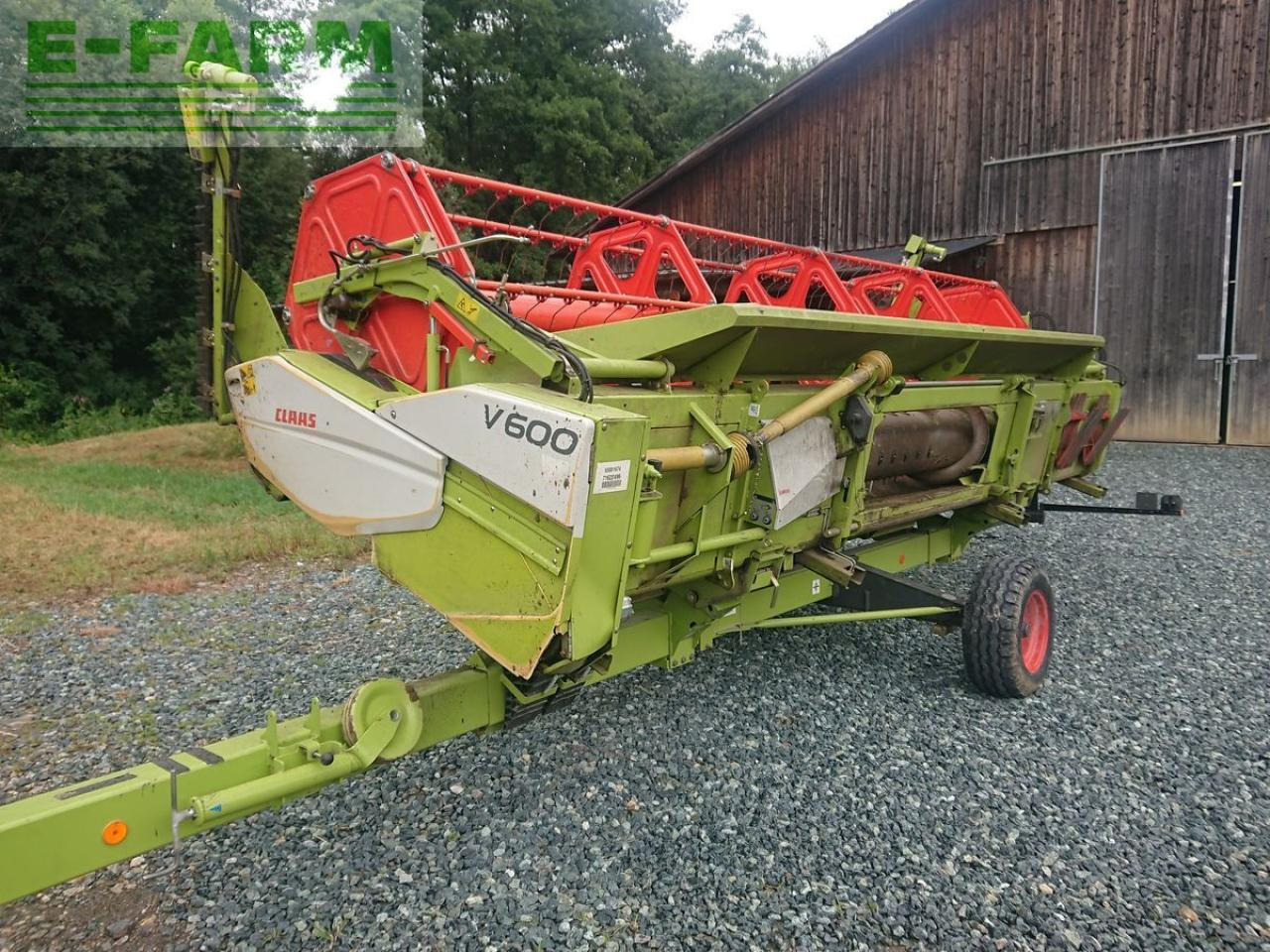 CLAAS v600 vario + raps - Жатка зерновая: фото 1 CLAAS v600 vario + raps - Жатка зерновая: фото 1