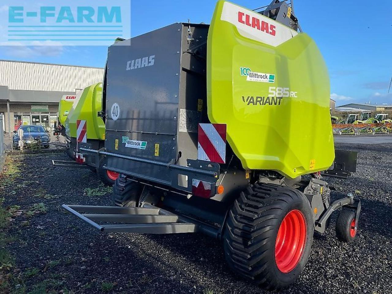 Пресс-подборщик тюковый CLAAS variant 585 rc: фото 6