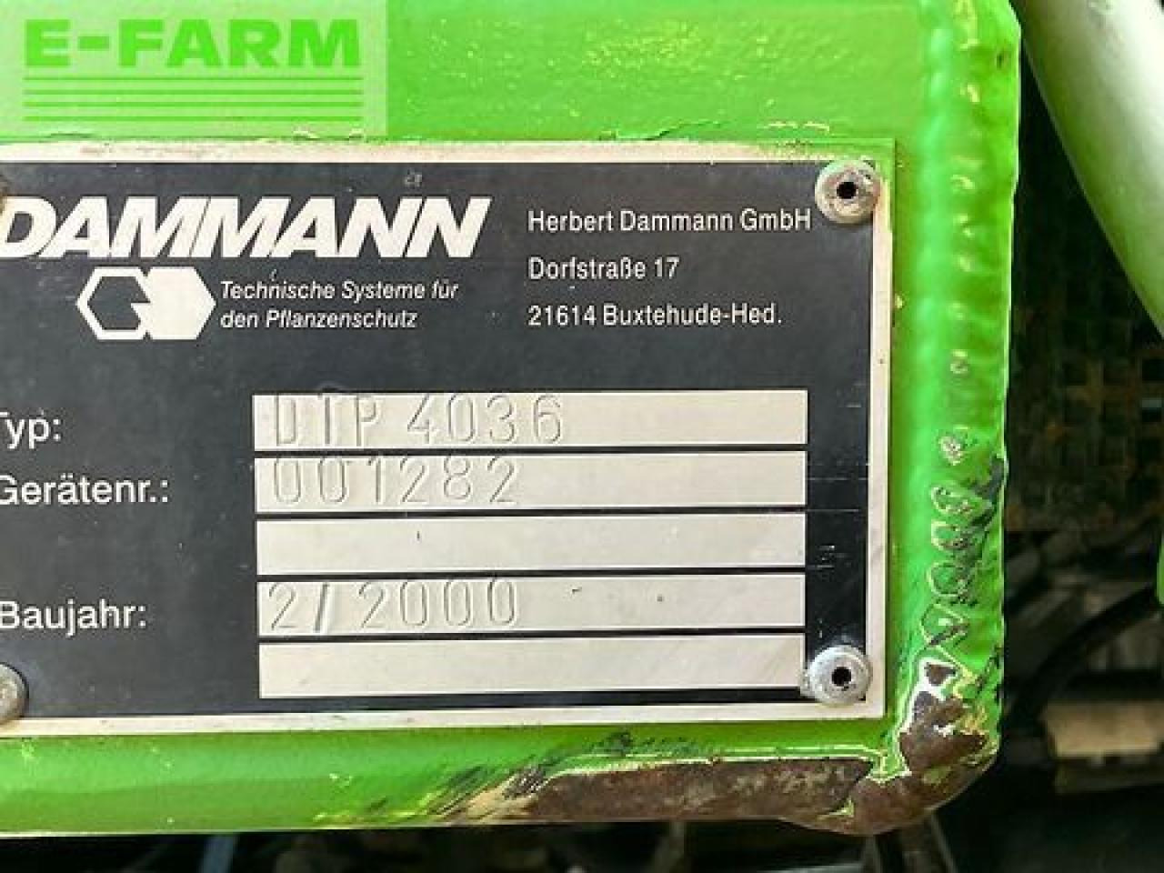 Dammann dt 2100 / dtp 4036 - 24/30m - Прицепной опрыскиватель: фото 5 Dammann dt 2100 / dtp 4036 - 24/30m - Прицепной опрыскиватель: фото 5