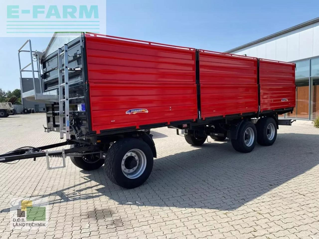 Demmler dpl - l240 - Сельскохозяйственный прицеп-самосвал: фото 3 Demmler dpl - l240 - Сельскохозяйственный прицеп-самосвал: фото 3