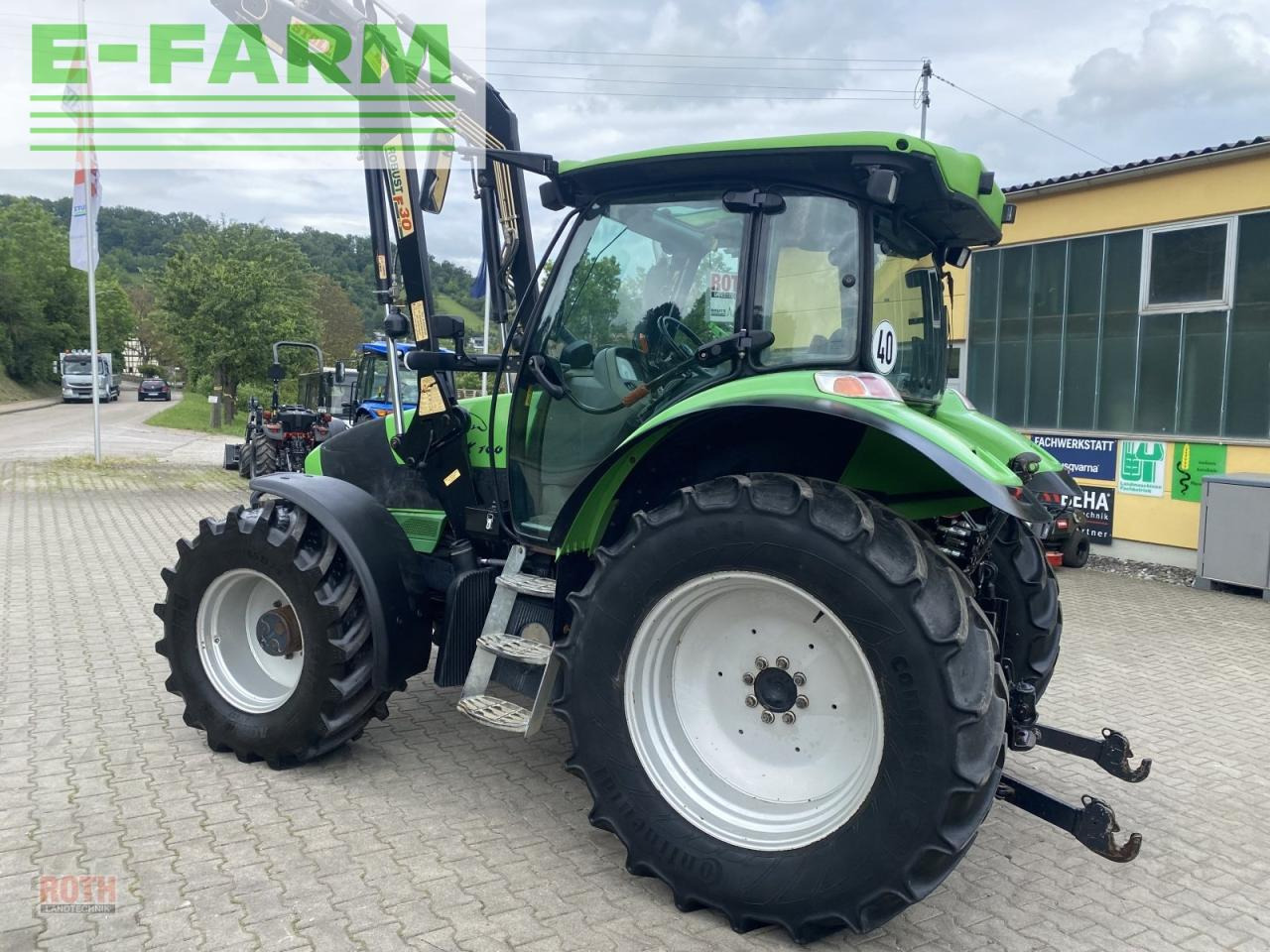 Deutz-Fahr agrotron k 100 profiline Profiline - Трактор: фото 2 Deutz-Fahr agrotron k 100 profiline Profiline - Трактор: фото 2