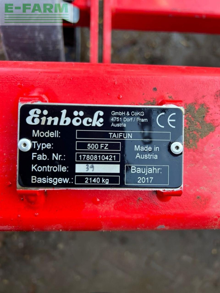 Einböck Taifun - Культиватор: фото 4 Einböck Taifun - Культиватор: фото 4