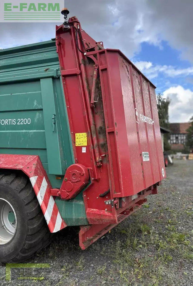 Farmtech fortis 2200 abschiebewagen + streuwerk - Сельскохозяйственный прицеп-самосвал: фото 3 Farmtech fortis 2200 abschiebewagen + streuwerk - Сельскохозяйственный прицеп-самосвал: фото 3