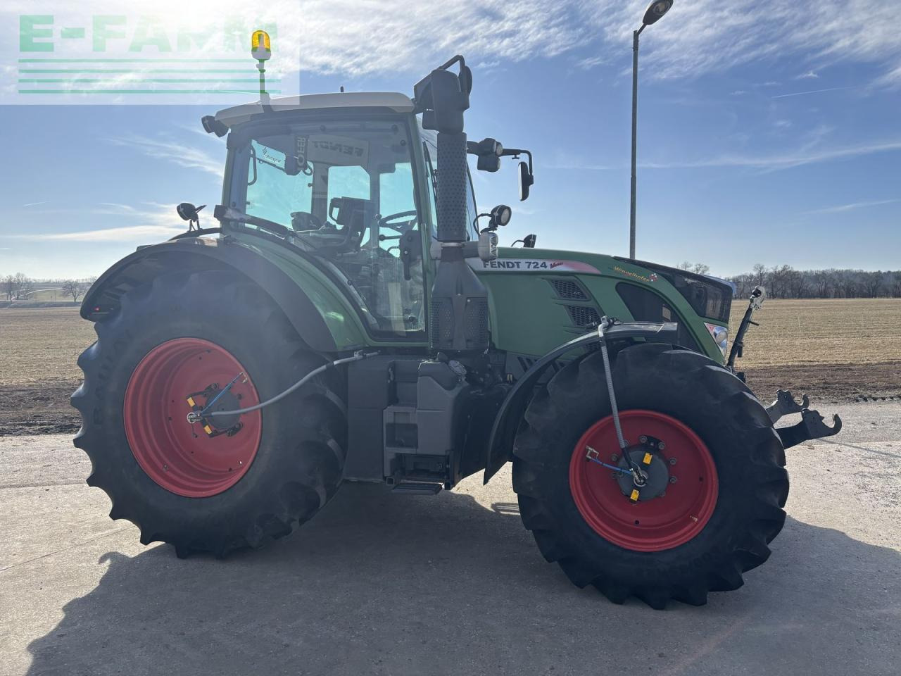 Трактор Fendt 724 vario: фото 8