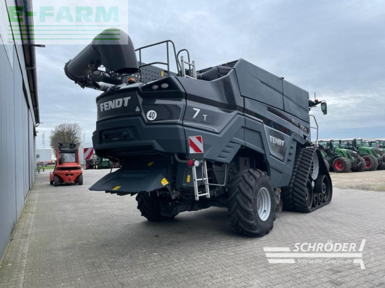 Fendt ideal 7 t - Зерноуборочный комбайн: фото 4 Fendt ideal 7 t - Зерноуборочный комбайн: фото 4