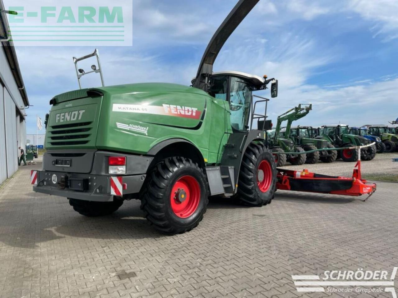 Fendt katana 65 + kemper 375 plus - Кормоуборочный комбайн: фото 3 Fendt katana 65 + kemper 375 plus - Кормоуборочный комбайн: фото 3