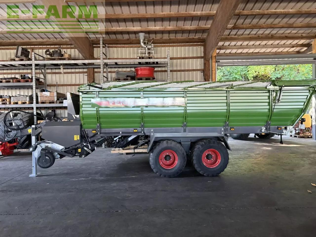Fendt tigo 40 s - Самозагружающийся прицеп: фото 2 Fendt tigo 40 s - Самозагружающийся прицеп: фото 2