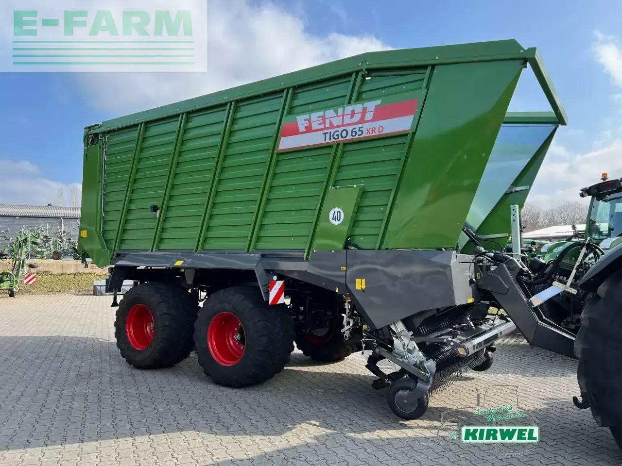 Fendt tigo 65 xr - Самозагружающийся прицеп: фото 1 Fendt tigo 65 xr - Самозагружающийся прицеп: фото 1
