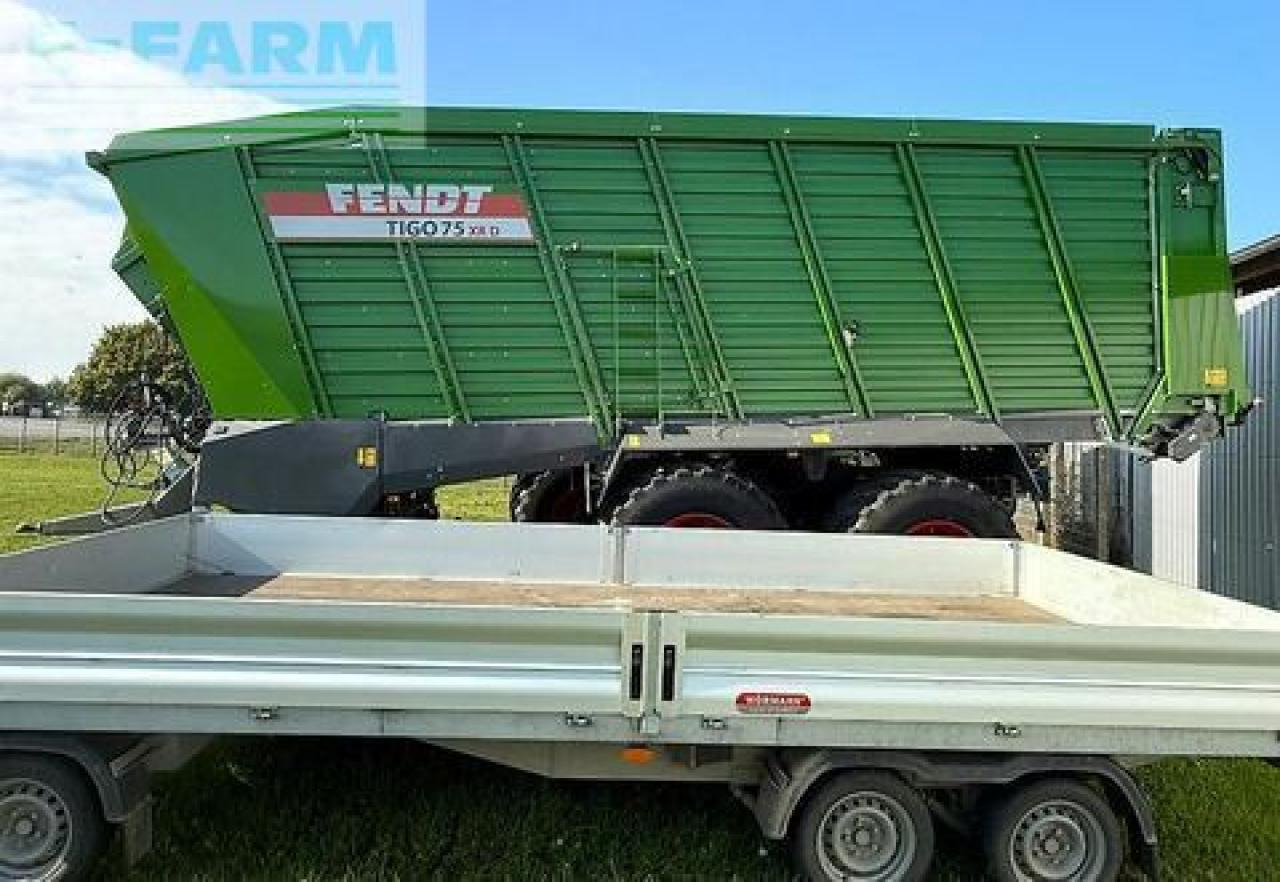 Fendt tigo 75 xr neu und unbenutzt - mit guter ausstat - Сельскохозяйственный прицеп-самосвал: фото 2 Fendt tigo 75 xr neu und unbenutzt - mit guter ausstat - Сельскохозяйственный прицеп-самосвал: фото 2