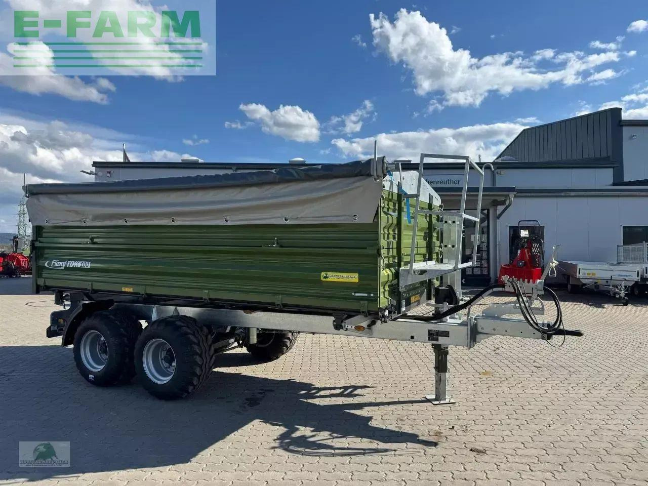 Fliegl tdk 100vr fox tandem - Сельскохозяйственный прицеп-самосвал: фото 5 Fliegl tdk 100vr fox tandem - Сельскохозяйственный прицеп-самосвал: фото 5