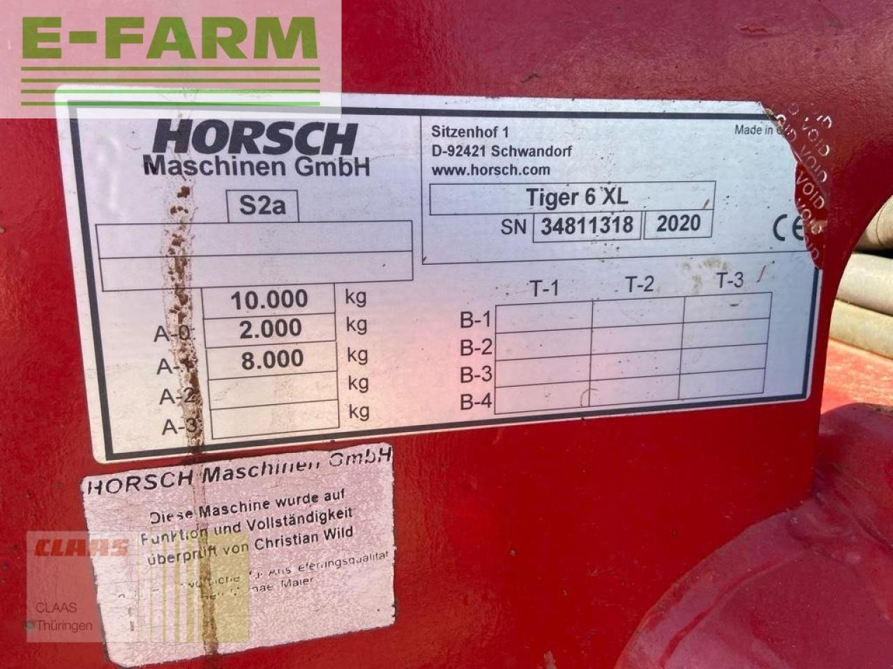Horsch tiger 6 xl - Культиватор: фото 4 Horsch tiger 6 xl - Культиватор: фото 4