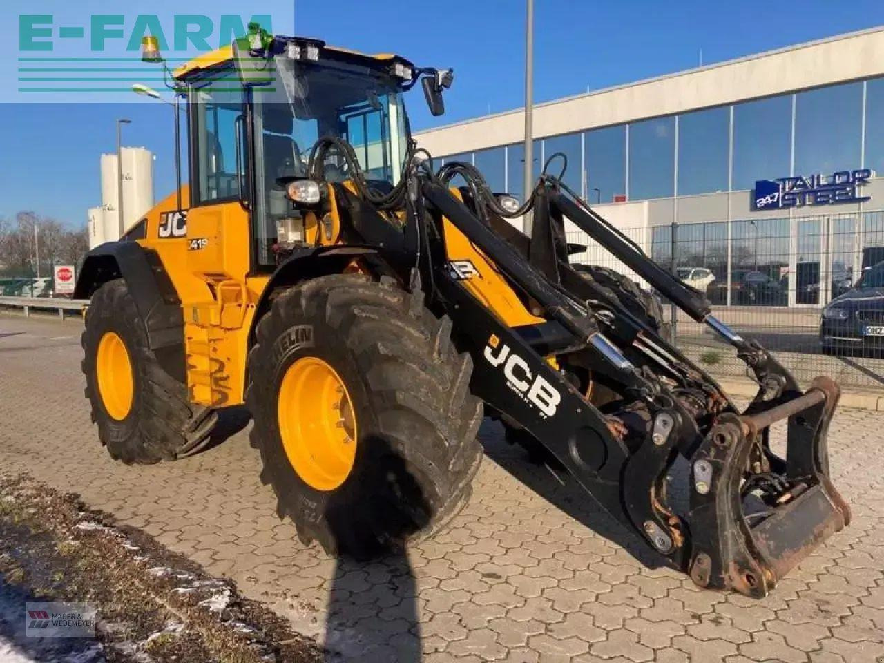 JCB 419s agri - Мини-экскаватор: фото 3 JCB 419s agri - Мини-экскаватор: фото 3