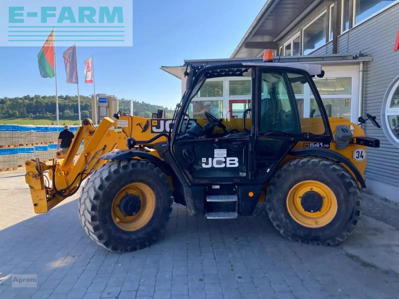 JCB 541-70 agri plus - Телескопический погрузчик: фото 1 JCB 541-70 agri plus - Телескопический погрузчик: фото 1