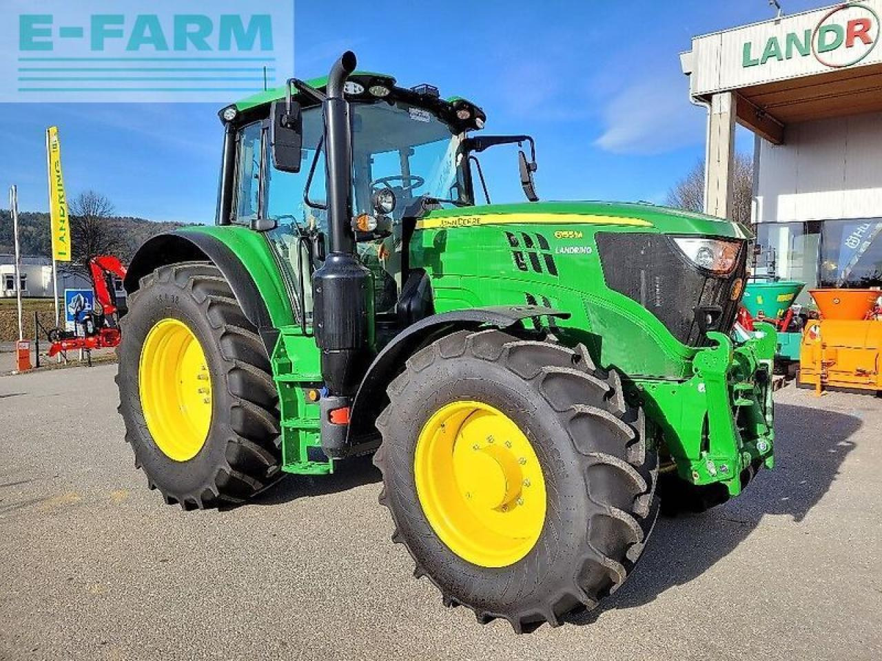 John Deere 6155 m - Трактор: фото 1 John Deere 6155 m - Трактор: фото 1