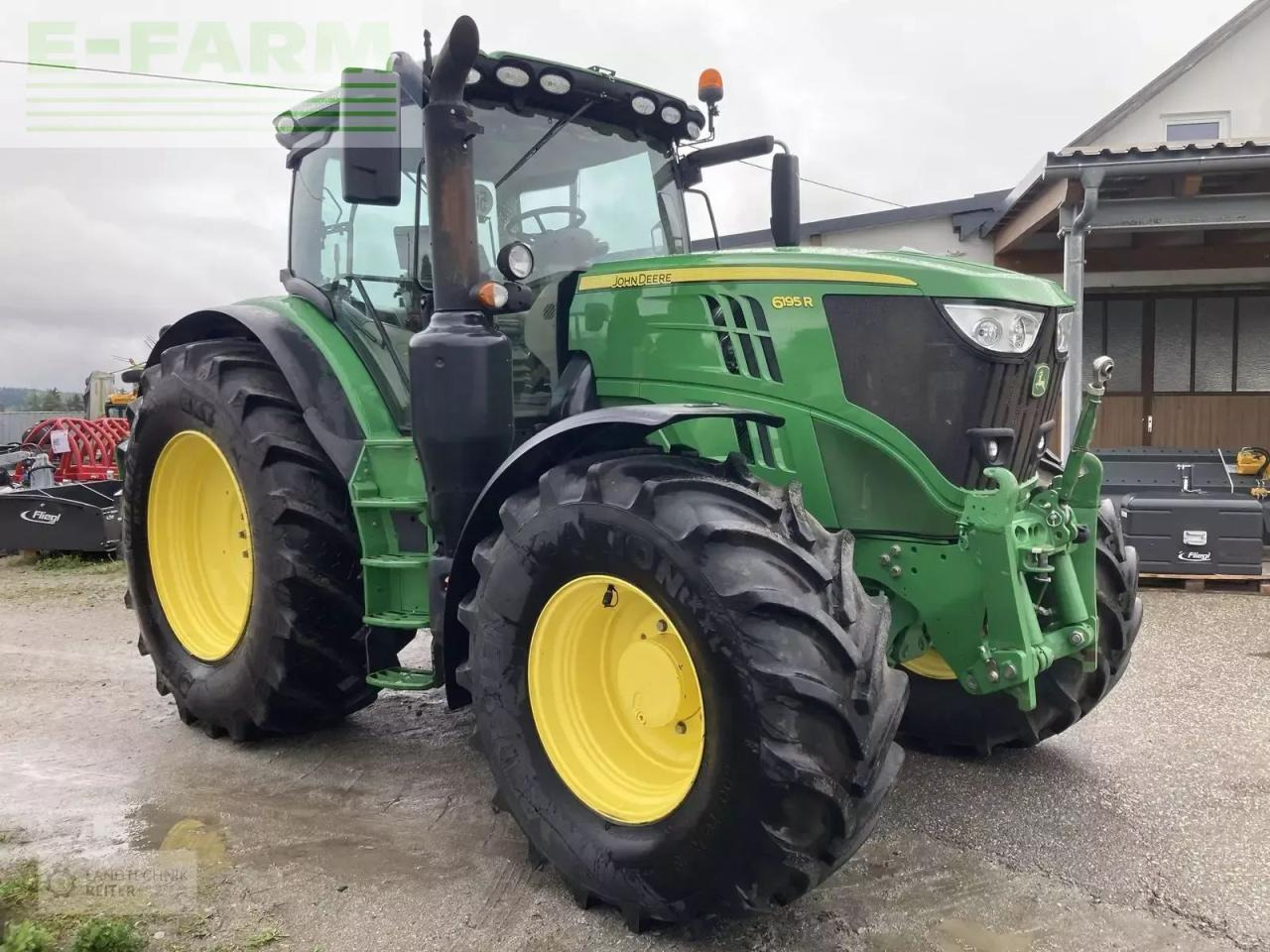 John Deere 6195r - Трактор: фото 4 John Deere 6195r - Трактор: фото 4