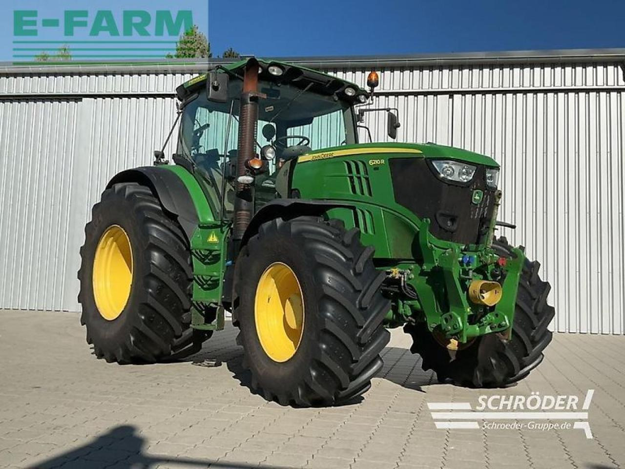 John Deere 6210 r - Трактор: фото 1 John Deere 6210 r - Трактор: фото 1