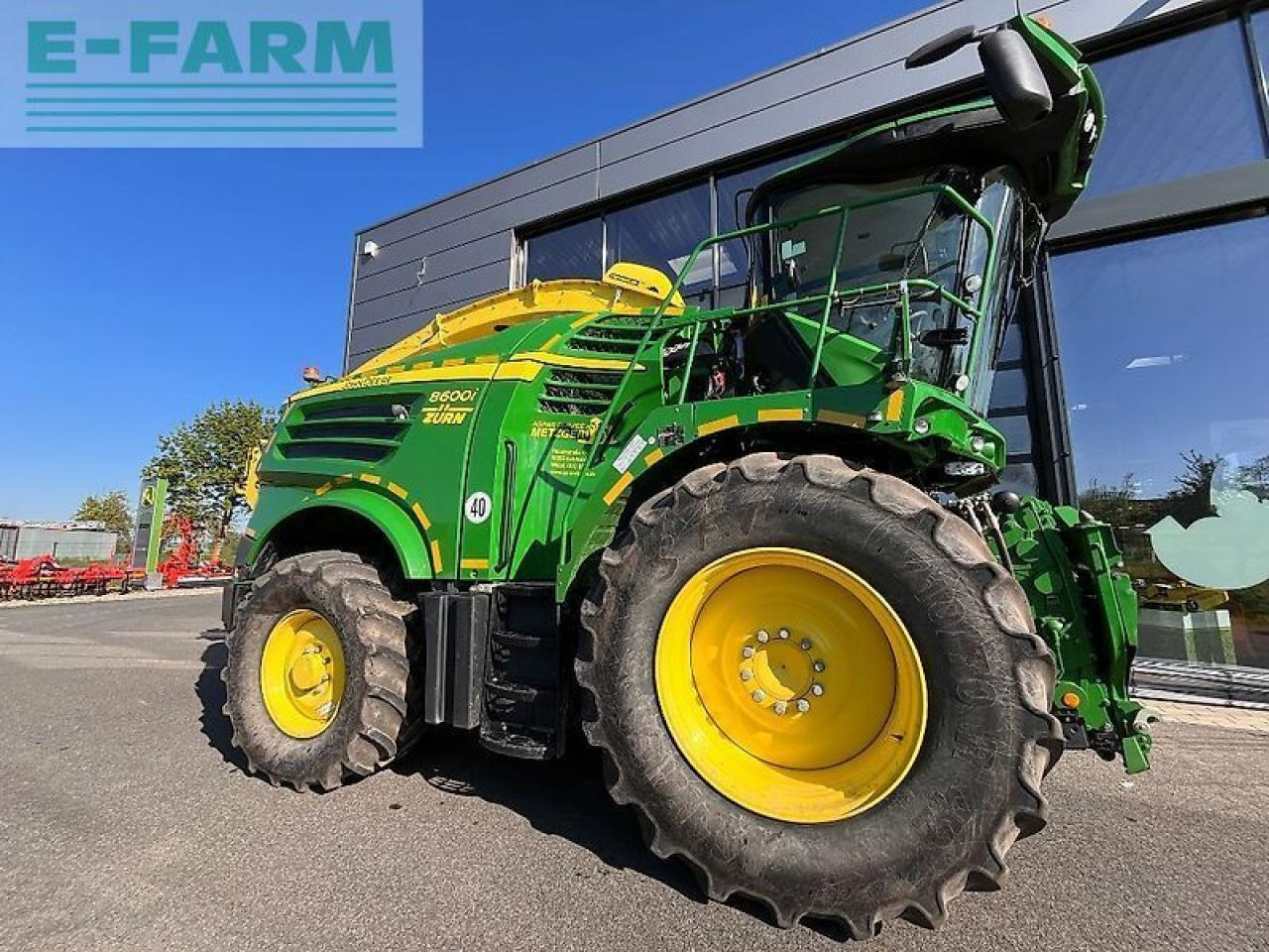 John Deere 8600 - Кормоуборочный комбайн: фото 1 John Deere 8600 - Кормоуборочный комбайн: фото 1