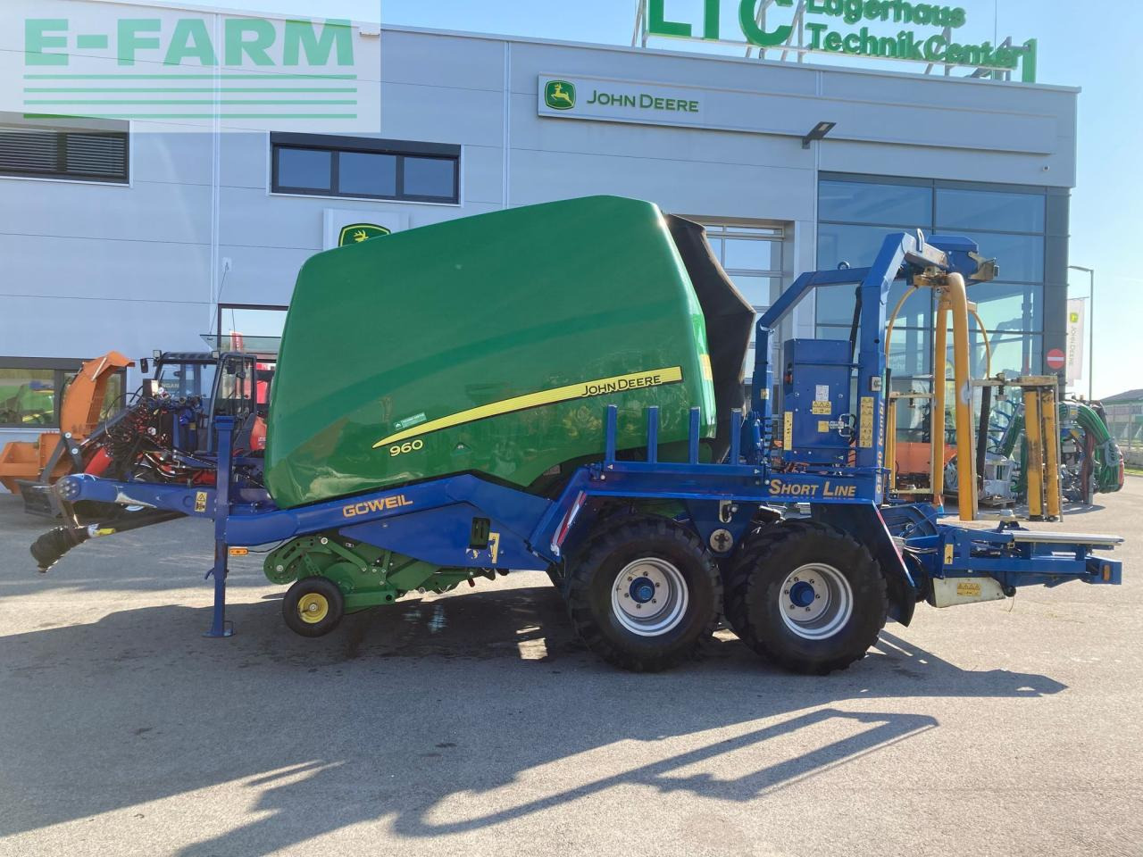John Deere 960 - Пресс-подборщик тюковый: фото 2 John Deere 960 - Пресс-подборщик тюковый: фото 2